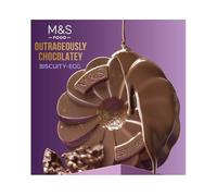 M&S Outrageously Chocolatey Biscuit Easter Egg, 370g