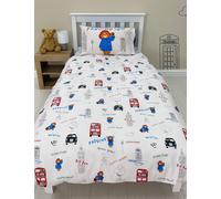 M&S Paddington Bear™ Cotton Blend Bedding Set Blue Mix