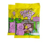 M&S Percy Pig and His Chirping Chicks Gummy Sweets, Cola and Cherry Flavour, Made with Real Fruit Juice, 150g x 2