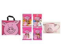 M&S Percy Pig Gift Set, Includes Tote Bag, Mug, Fruity Chews, Piglets, Squidgy Snouts, and Pals
