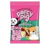 M&S Percy Pig Goes Globetrotting Fruit Gums 170g Pack of 2X