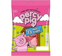 M&S Percy Pig Reduced Sugar Vegan Sweets, 150g, 1/3 Less, Made with Real Fruit Juice (PERCY PIG REDUCED SUGAR 150G)