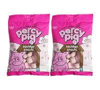 M&S Percy Pig Soft Fruit Flavour Gums 170g, 2 Pack, Foam Sweets, Squidgy Snouts, Made with Real Fruit Juice, In Premier Life Store Packaging