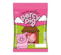 M&S Percy Pig Vegan Fruit Gums, Made with Real Fruit Juice, 100g (PACK OF 6X)