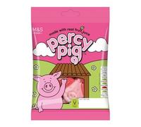 M&S Percy Pig Vegan Fruit Gums, Made with Real Fruit Juice, 170g Pack of 2X