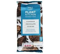 M&S Plant Kitchen Double Chocolate Cookie, Vegan, with Dark Chocolate Chips 200g