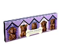 M&S Puppy Parade Solid Creamy Milk Chocolates, Dog Shaped Figures, 5 Piece, 53g