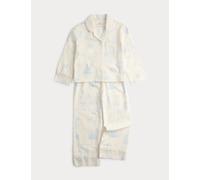 M&S Pure Cotton Disney Frozen™ Revere Pyjamas (2-8 Yrs) White