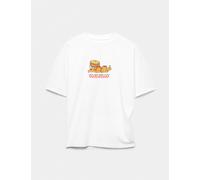 M&S Pure Cotton Garfield™ T-Shirt (6-16 Yrs) White