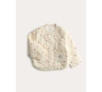 M&S Pure Cotton Miffy™Apple Quilted Jacket (2-8 Yrs) Light Cream