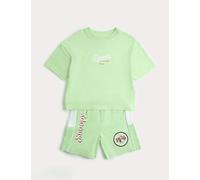 M&S Pure Cotton Snoopy™ Pyjamas (1-8 Yrs) Light Green