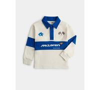M&S Pure Cotton Sonic™️ X McLaren™️ Rugby Top (2-8 Yrs) Blue Mix