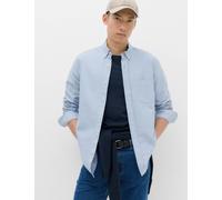 M&S Pure Cotton Ultimate Oxford Shirt Chambray