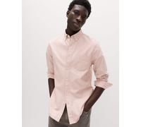 M&S Pure Cotton Ultimate Oxford Shirt Rust