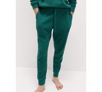 M&S Pure Cotton Waffle Loungewear Bottoms Green