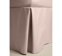 M&S Pure Egyptian Cotton Valance Sheet Blush Pink