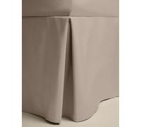 M&S Pure Egyptian Cotton Valance Sheet Mink