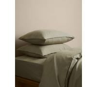 M&S Pure Linen Bedding Set Soft Khaki