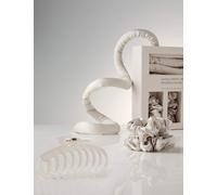 M&S Pure Mulberry Silk Heatless Curler Light Grey