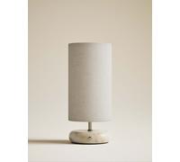 M&S Rechargeable Pebble Stone Effect Table Lamp Brown