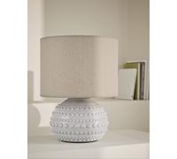 M&S Rio Table Lamp White