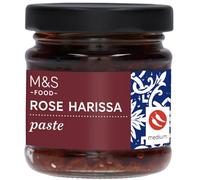 M&S Rose Harissa Paste 90g - Fragrant North African Style Chilli Paste with Rose & Spices - Bold, Aromatic Cooking Paste