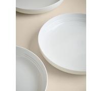 M&S Set of 4 Marlowe Pasta Bowls White