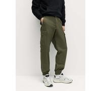 M&S Slim Fit Ripstop Cargo Trousers Hunter Green