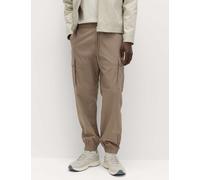M&S Slim Fit Ripstop Cargo Trousers Mocha