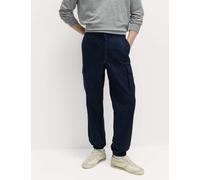 M&S Slim Fit Ripstop Cargo Trousers Navy