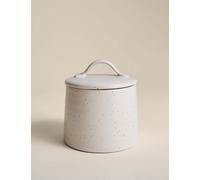 M&S Small Ceramic Storage Jar 430ml Neutral