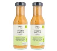 M&S Special Burger Sauce, 250ml, Tangy Tomato and Mustard with Gherkins and Dill, Suitable for Vegetarians (2 Pack)