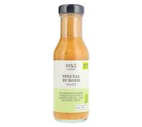 M&S Special Burger Sauce, 250ml, Tangy Tomato and Mustard with Gherkins and Dill, Suitable for Vegetarians (1 Pack)