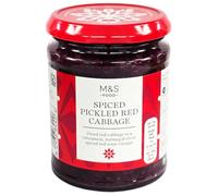 M&S Spiced Pickled Red Cabbage, 280g, with Cinnamon, Nutmeg and Clove in Vinegar, In Premier Life Store Packaging