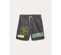 M&S Spongebob Squarepants™ Patterned Swim Shorts (6-16 Yrs) Black