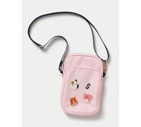 M&S Squishmallows™ Patch Cross Body Bag Pink