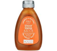 M&S Sticky Toffee Sauce, 310g, Dessert Topping for Pancakes, Waffles and Ice Cream- Pack of 2X