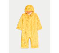 M&S Stormwear™ Duck Puddle Suit (0-3 Yrs) Yellow