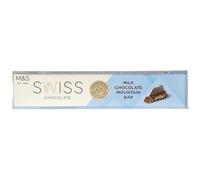 M&S Swiss Milk Chocolate Mountain Bar, 100g-Pack of 2X