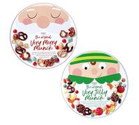 M&S The Original Very Jelly & Merry Munch Mix Duo | Christmas Party Snack Tins | Jellies, Popcorn, Pretzels