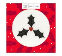 M&S Top Iced Fruit Cake All butter Fruit Cake with mixed Fruits 920g marks & spencer