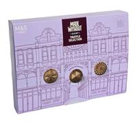 M&S Truffle Chocolate Selection Made Without Dairy 120g, Raspberry, Orange & Hazelnut Flavour Chocolate Box