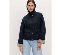 M&S Waxed Cotton Rich Jacket Midnight Navy