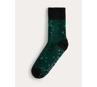 M&S Wicked™ Elphaba Slipper Socks Green Mix