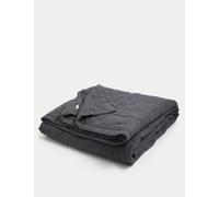 M&S X Fired Earth Cotton with Linen Bedspread - XL - Charcoal, Dragons Blood,Weald Green,Storm,Under The Waves,Charcoal,Malm