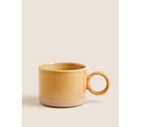M&S X Fired Earth Stoneware Mug Ochre