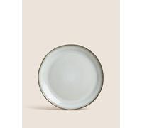 M&S X Fired Earth Stoneware Side Plate Natural