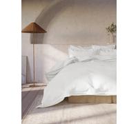M&S X Fired Earth Washed Cotton Duvet Cover - DBL - Apres Ski, Apres Ski,Garden Folly,Camella,Hesper,Weald Green,Under The Waves,Charcoal,Storm,Malm,Dover Cliffs,Dusty Cedar