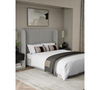 M&S X Kelly Hoppen 500 Thread Count Pure Cotton Sateen Bedding Set White