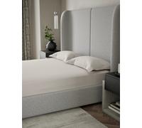 M&S X Kelly Hoppen 500TC Cotton Sateen Deep Fitted Sheet Cream